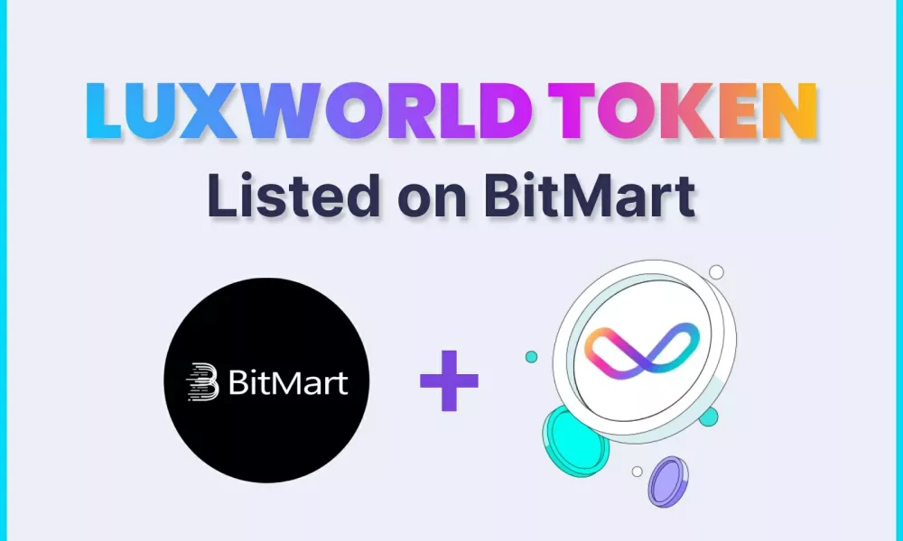 Bitmart Listing Luxworld Cryptocurrency
